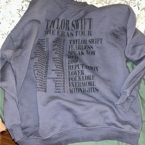 Taylor Swift Eras pullover